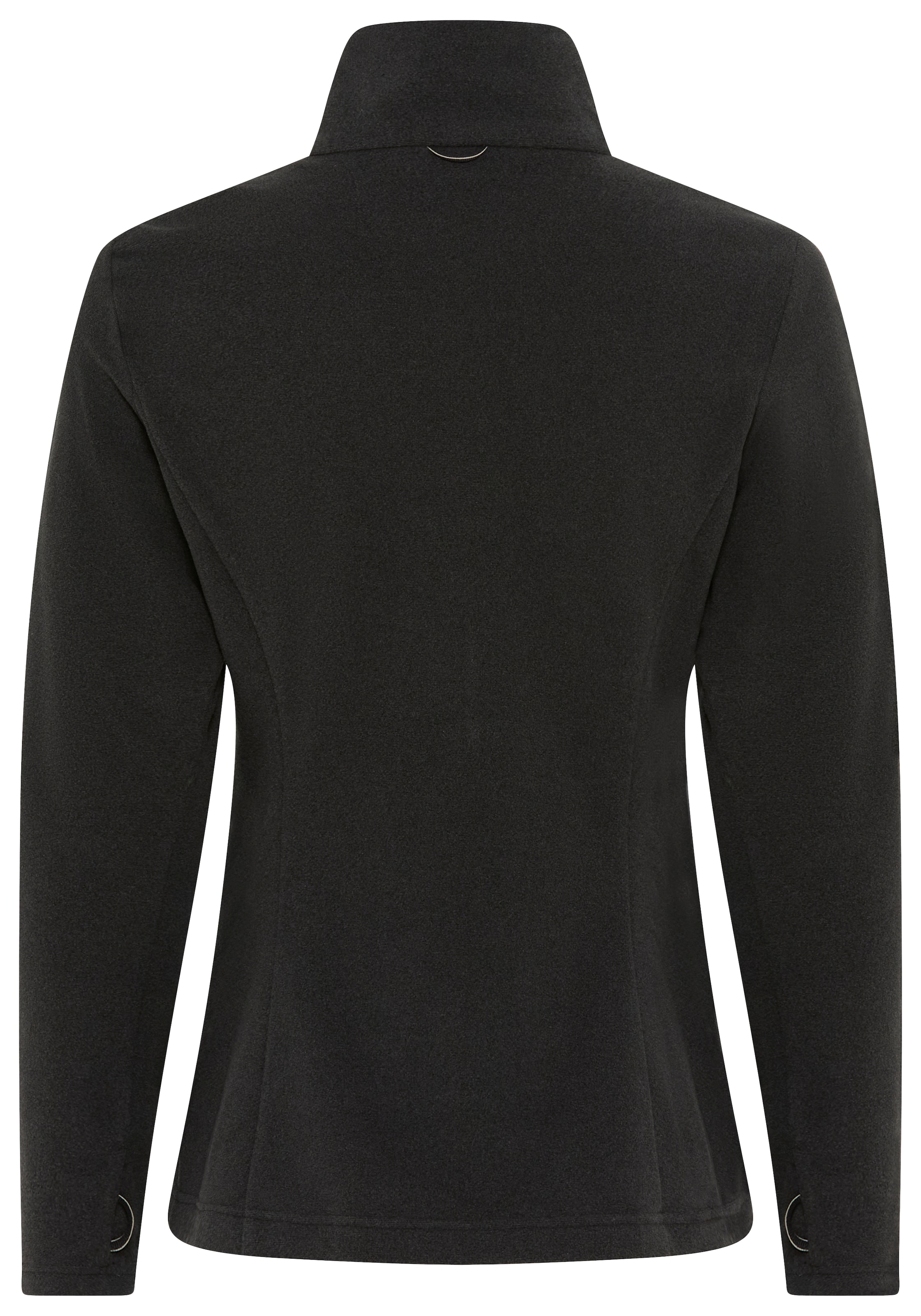 VAUDE Athletic Fleece Jacket in Black
