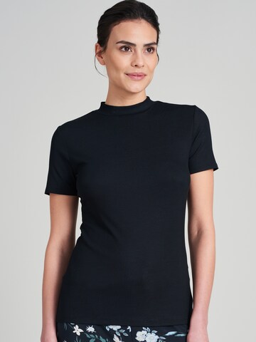 SCHIESSER Shirt 'Mix & Relax' in Black: front