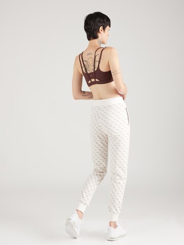GUESS Tapered Sporthose 'DEBBI' in Braun