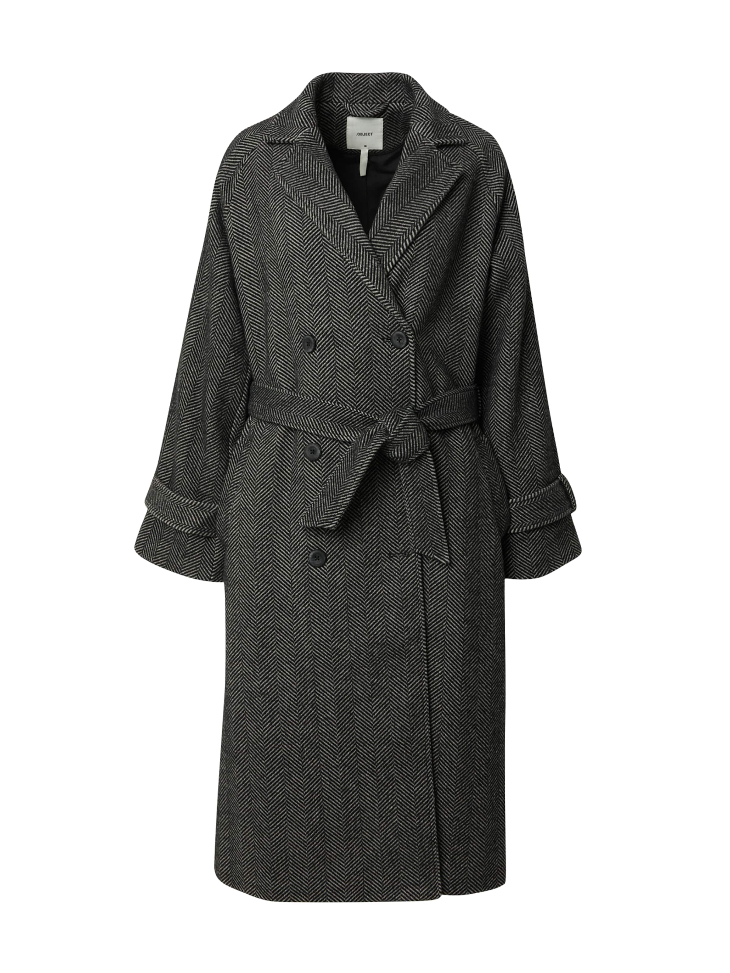 OBJECT Prechodný kabát 'KEILY' - Sivá: predná strana