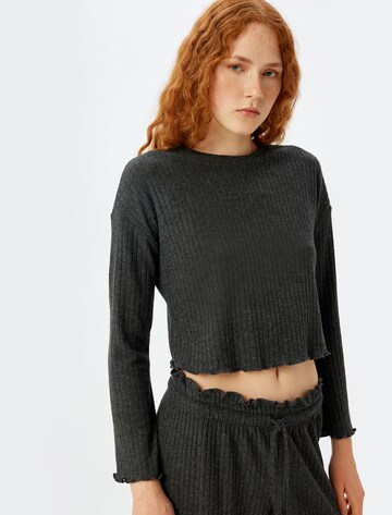 Koton Schlafshirt in Grau