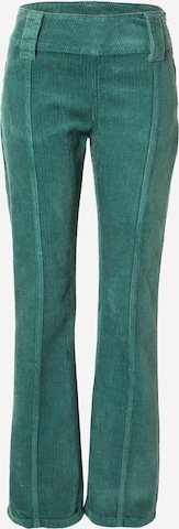 Nasty Gal Broek in Groen: voorkant