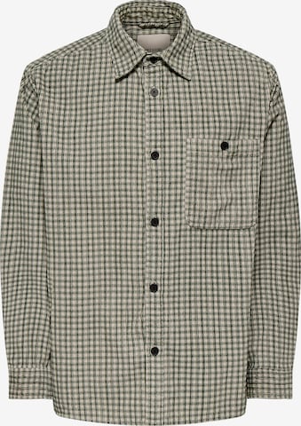 Fit confort Chemise 'ONSWALEED' Only & Sons en gris : devant
