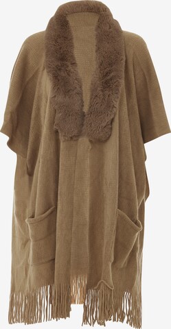 CHANI Cape in Beige: voorkant