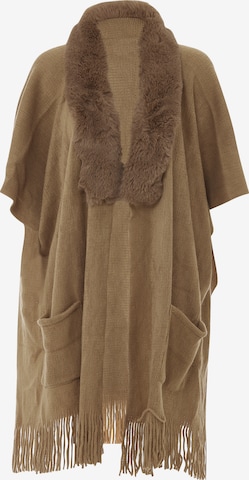 CHANI Cape in Beige: front