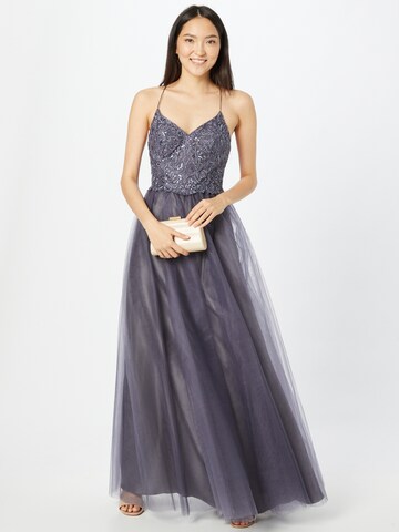 Laona Evening Dress in Grey