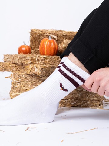 Occulto Athletic Socks 'Casper' in White