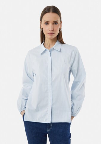 Chemisier COMMA en blanc : devant