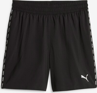 PUMA Športne hlače | črna / off-bela barva, Prikaz izdelka