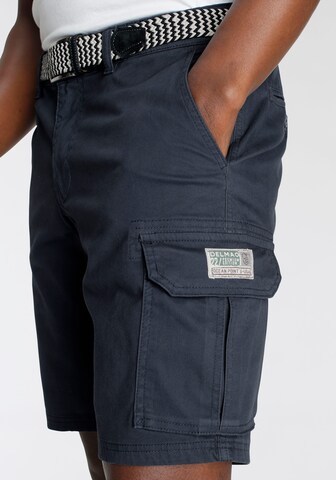 DELMAO Regular Shorts in Blau