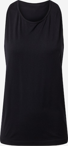 Athlecia - Top deportivo 'Julee' en negro: frente