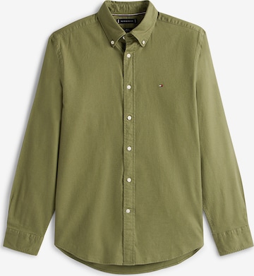 Chemise TOMMY HILFIGER en vert : devant