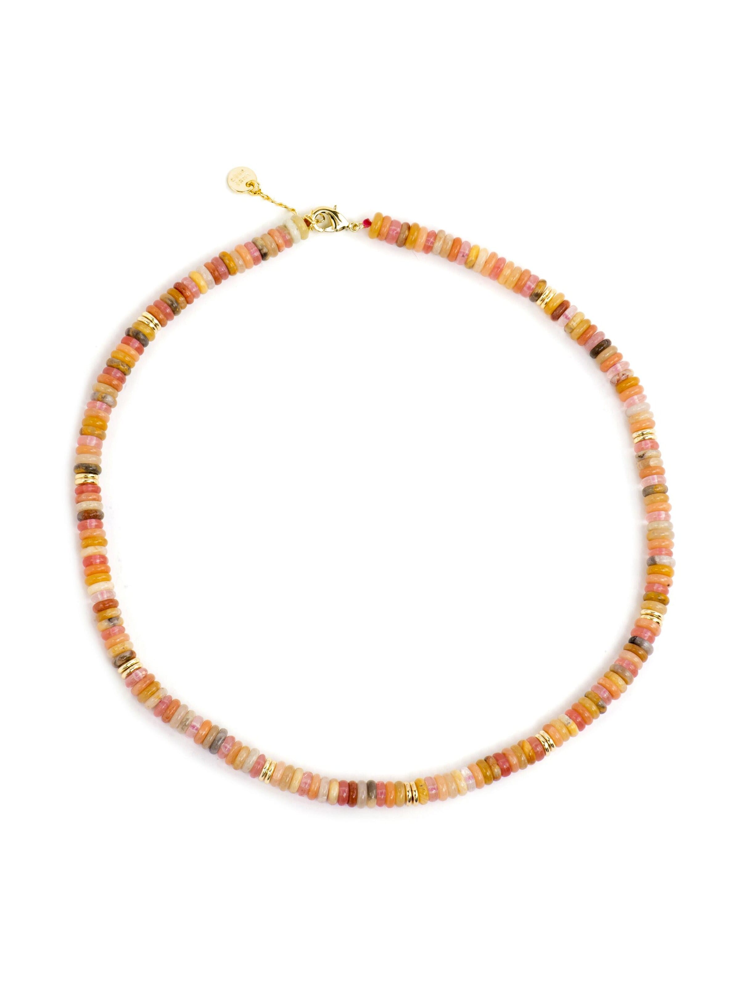 Luxenter Necklace 'Onisu' in Mixed colors: front