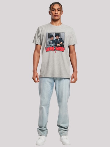 T-Shirt 'Stan Laurel & Oliver Hardy Comedy Duo' F4NT4STIC en gris