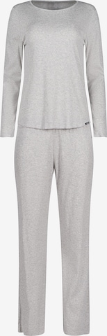 Skiny Pajama 'Every Night' in Grey: front