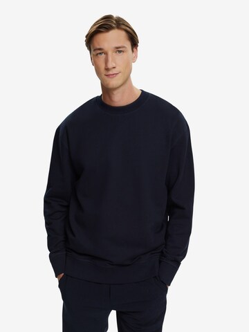 Sweat-shirt ESPRIT en bleu : devant