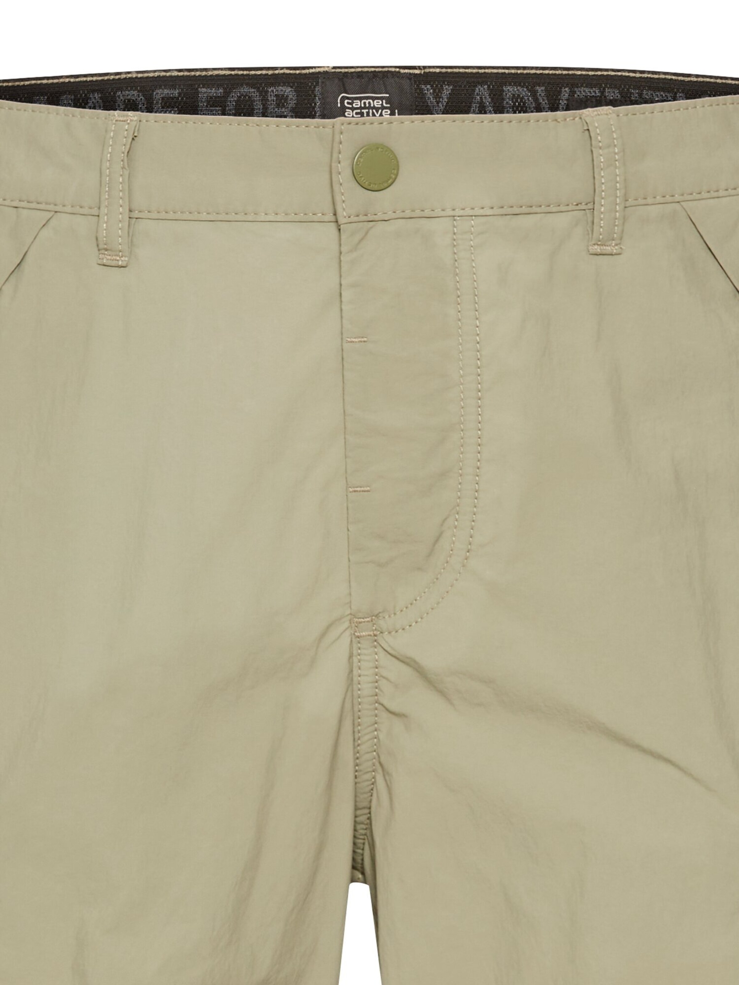 CAMEL ACTIVE Tapered Cargoshorts im Relaxed Fit in Grün
