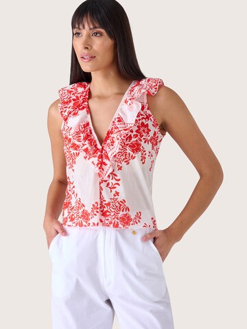 Camomilla Italia Top in Wit: voorkant