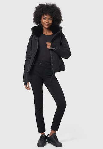 NAVAHOO Winterjacke "Mit Liebe XIV" in Schwarz