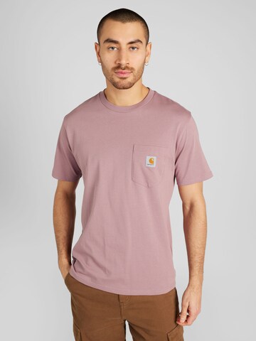 purpurinė Carhartt WIP Marškinėliai: priekis