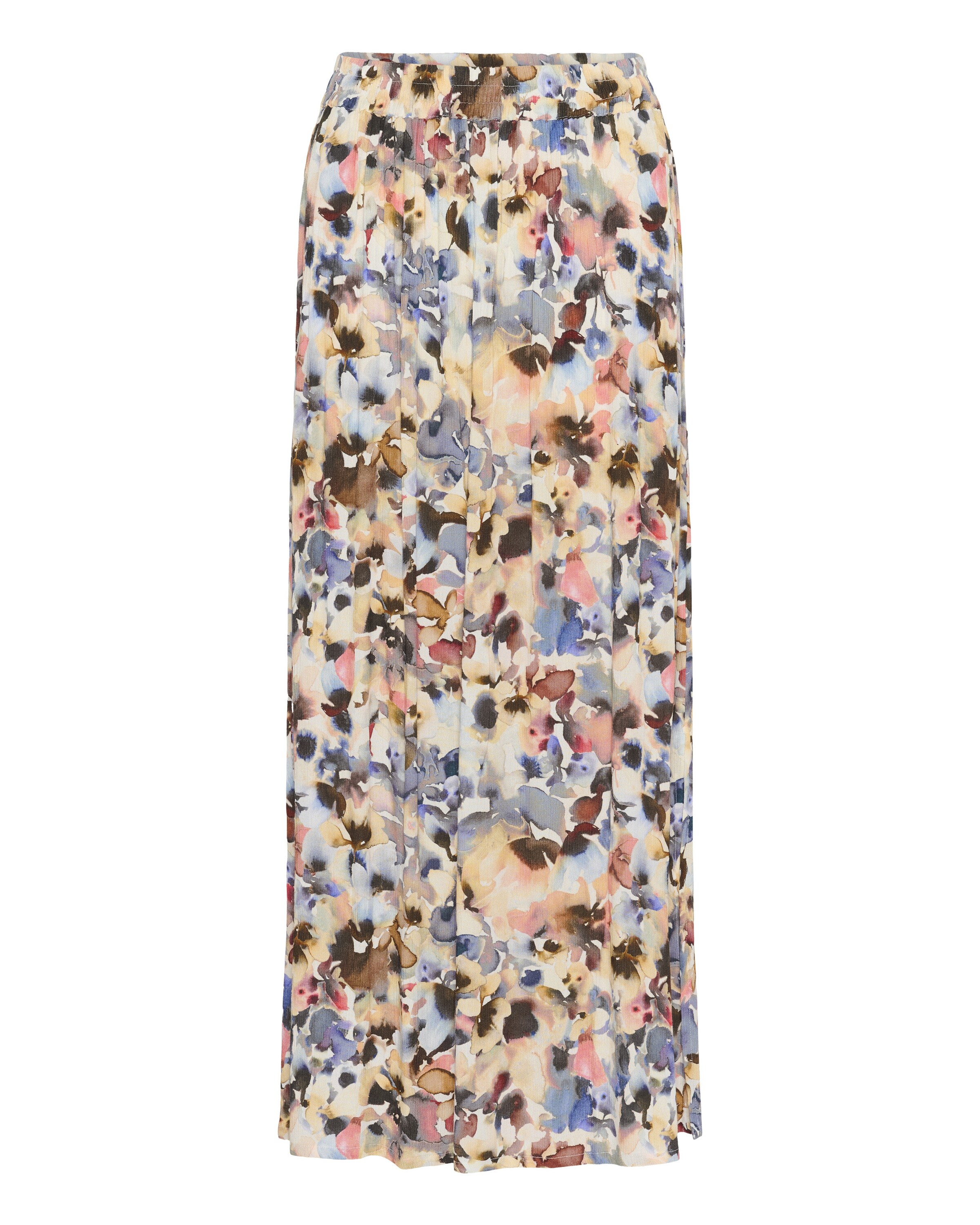 Kaffe Nederdel 'Katana' i blandingsfarvet: forside