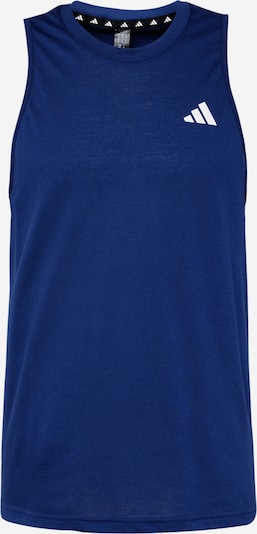 Sportiniai marškinėliai 'Train Essentials Feelready' iš ADIDAS PERFORMANCE, spalva – tamsiai mėlyna / balta, Prekių apžvalga
