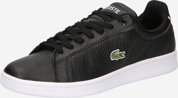 LACOSTE Sneakers laag 'CARNABY' in Zwart: voorkant