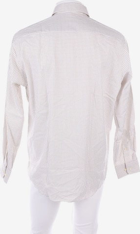 Christian Berg Button Up Shirt in L in Beige