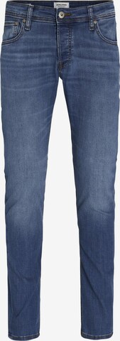 Coupe slim Jean 'Glenn' JACK & JONES en bleu : devant