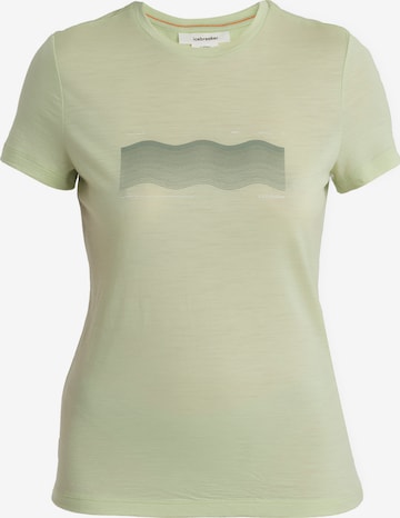 ICEBREAKER Functioneel shirt 'Tech Lite III' in Groen: voorkant