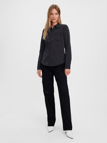 VERO MODA Bluse 'Maria' in Schwarz