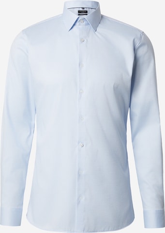 zils OLYMP Slim fit Biroja krekls 'No 6': no priekšpuses