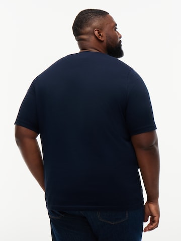 Tommy Hilfiger Big & Tall Tričko – modrá