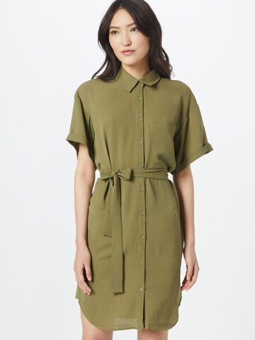 Noisy may Shirt dress in Green: front