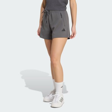Loosefit Pantalon de sport 'Z.N.E.' ADIDAS SPORTSWEAR en gris : devant