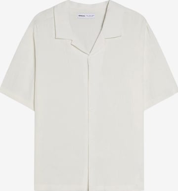 Bershka Hemd in Weiß: Vorderseite