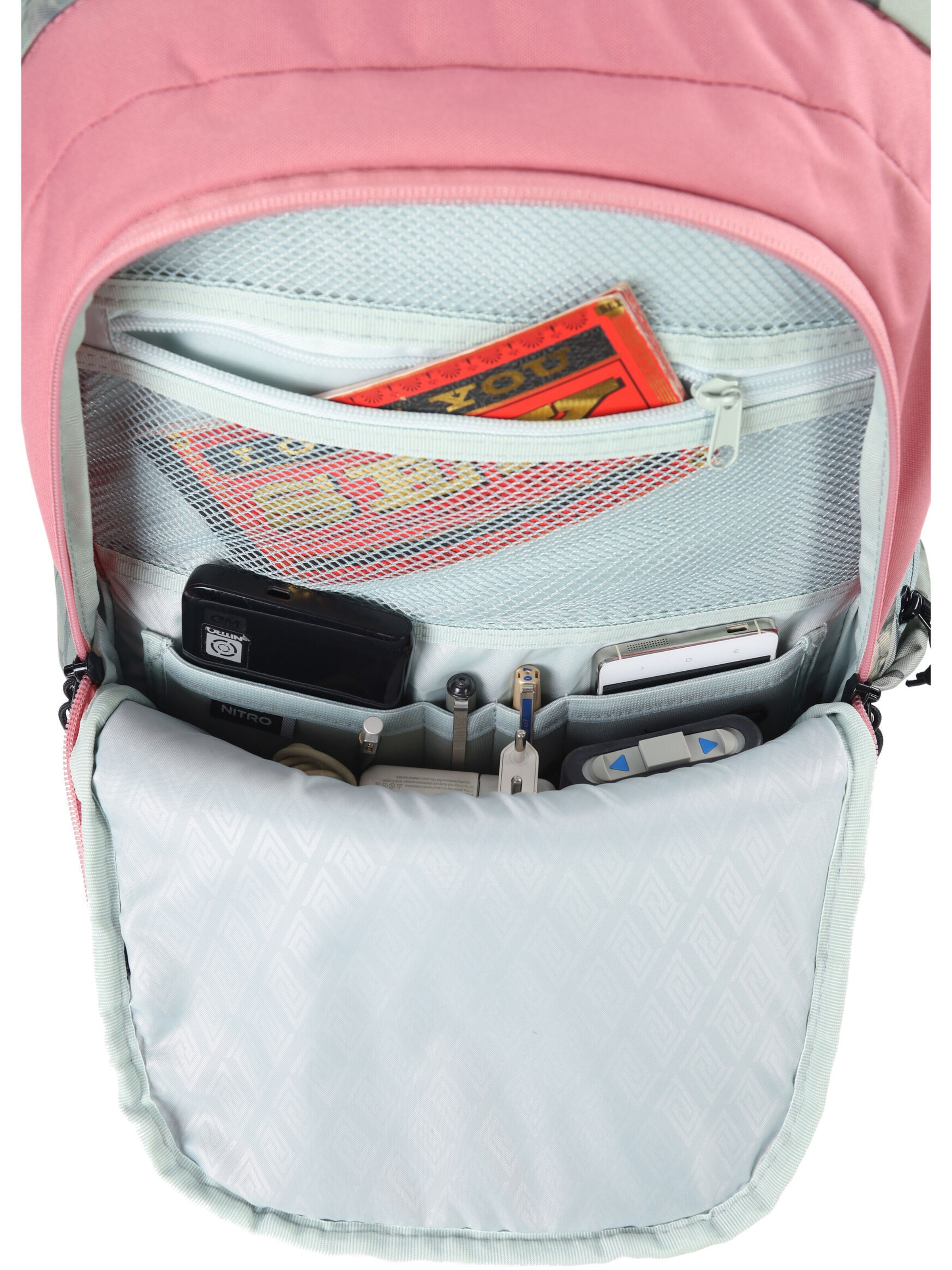 NITRO Rucksack 'Future Hero' in Rot