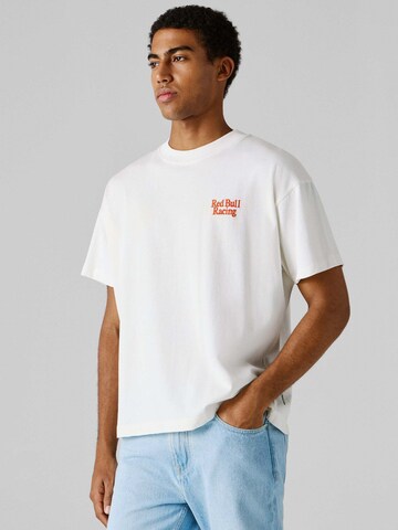 Red Bull Racing x Pepe Jeans T-Shirt 'COMPETING TEE' in Weiß