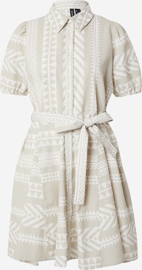VERO MODA Shirt dress 'DICTHE' in Greige / Off white, Item view