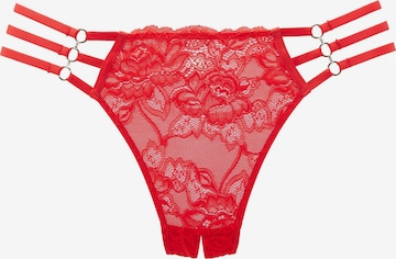 JETTE Haarattomat housut värissä punainen: etupuoli