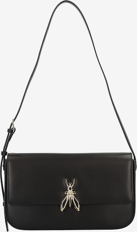PATRIZIA PEPE Schultertasche in Schwarz: Vorderseite