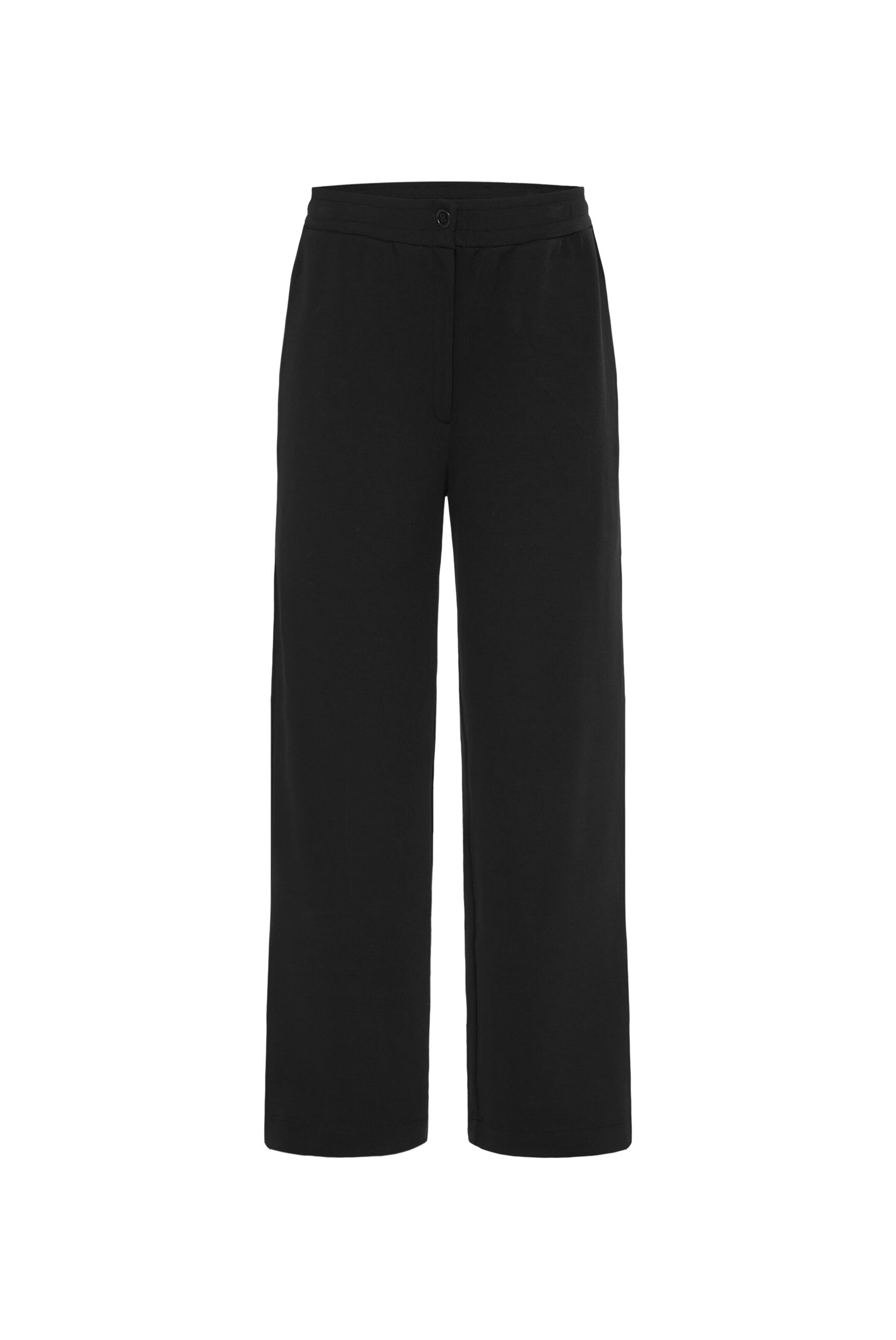 SENSES.THE LABEL Loosefit Hose 'Por:to' in Schwarz: Vorderseite