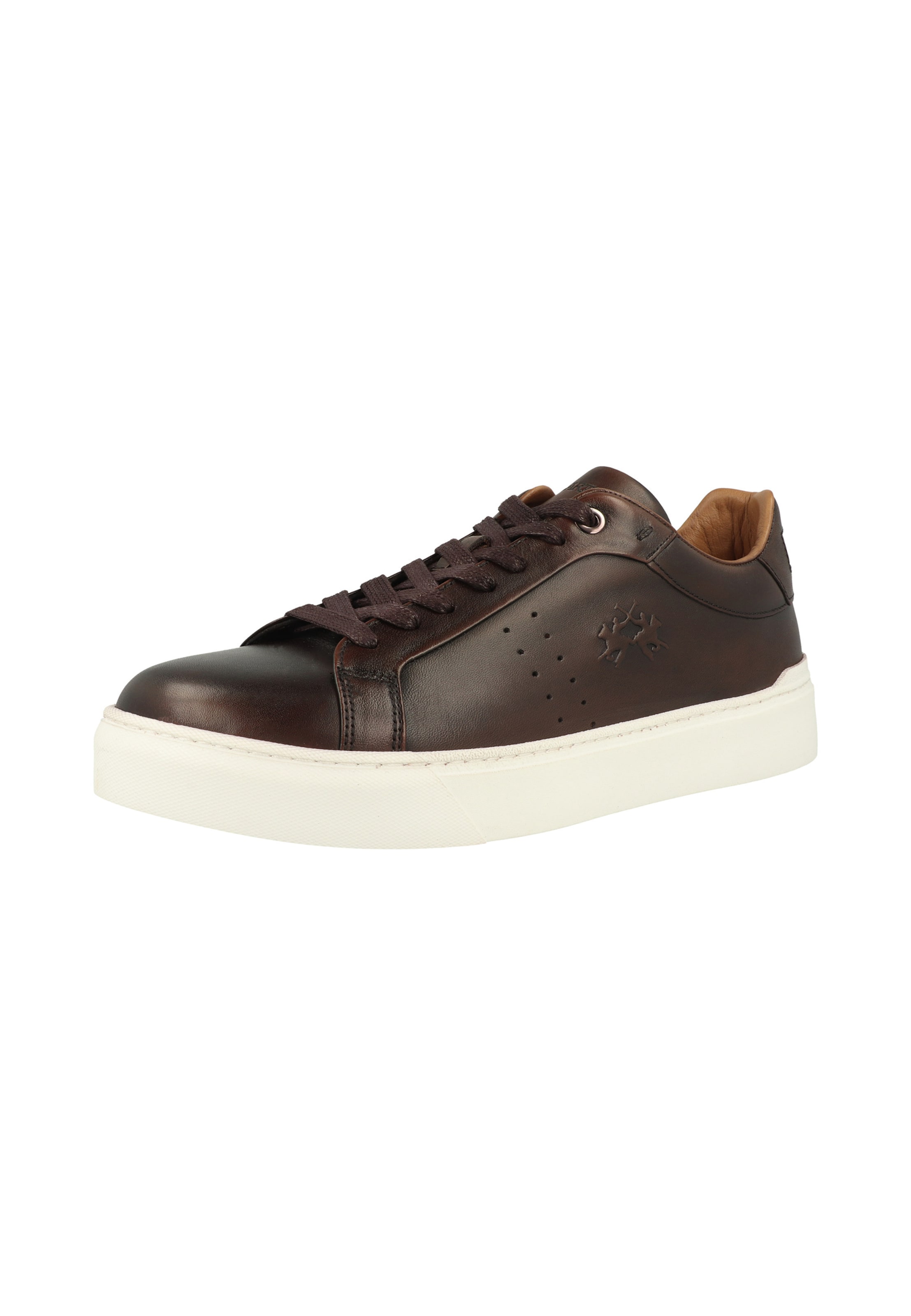 La Martina Sneakers 'LFM262' in Brown: front