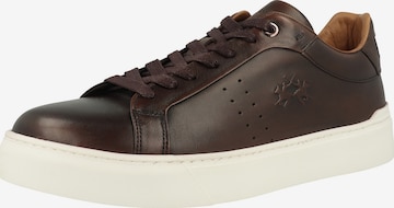 La Martina - Zapatillas deportivas bajas 'LFM262' en marrón: frente