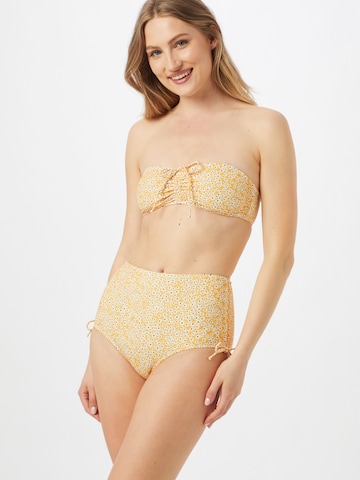 Samsøe Samsøe Bandeau Bikini Top 'Gytea' in Yellow