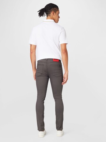 HUGO Red Skinny Fit Дънки 'HUGO 734' в сиво