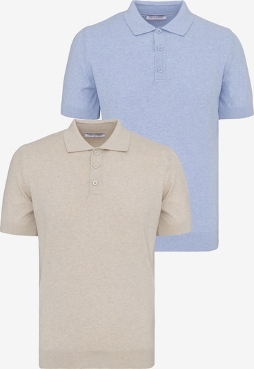 Marškinėliai iš Felix Hardy, spalva – smėlio spalva / šviesiai mėlyna, Prekių apžvalga