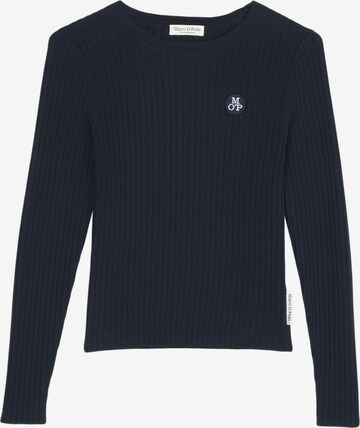 Marc O'Polo Shirt in Blauw: voorkant