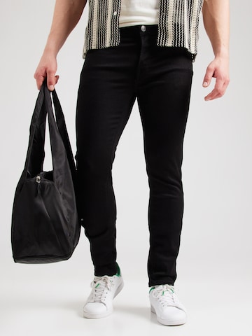 JACK & JONES Слим Джинсы 'JJIGlenn JJOriginal' в Черный: спереди