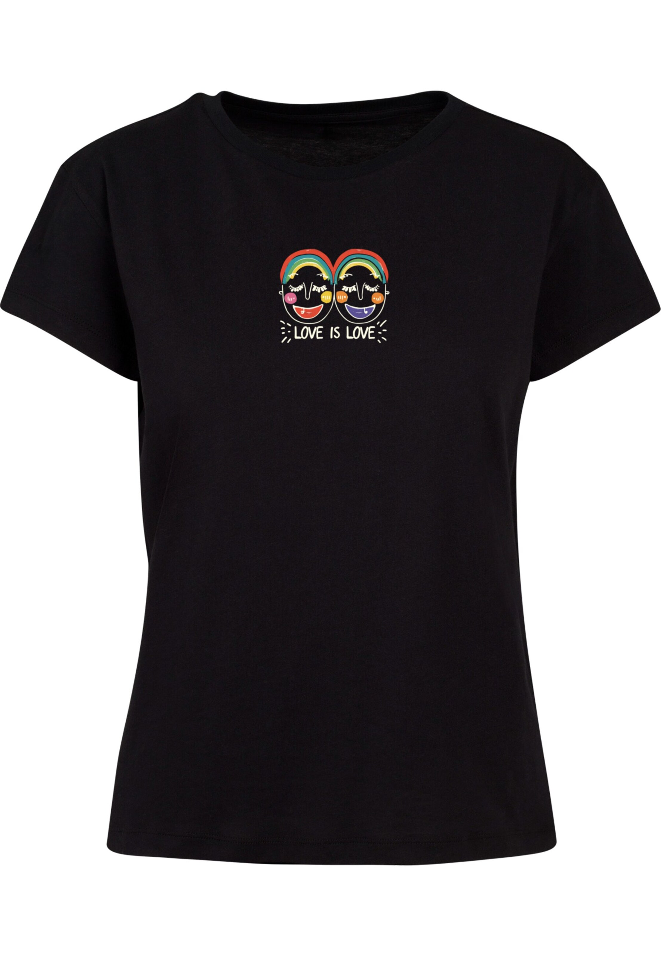 T-shirt 'Love Figures' Merchcode en noir : devant